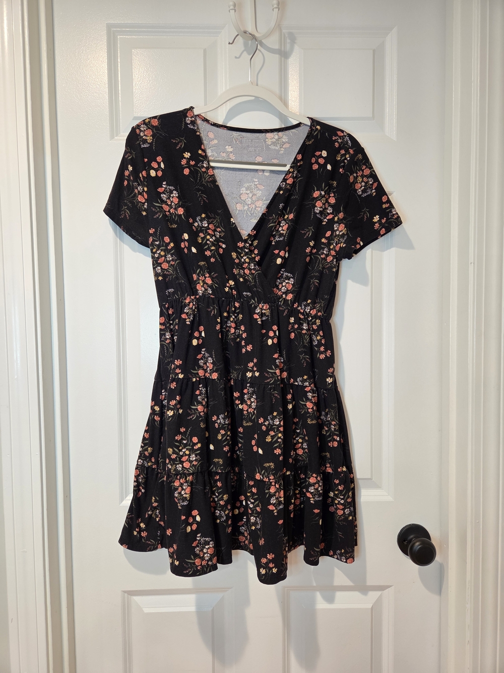 no boundaries black floral dress V-Neck Mini asymmetrical maxi dresses Belmont 8 Drawer Black Color:Graphite Gray Pull on boots for
